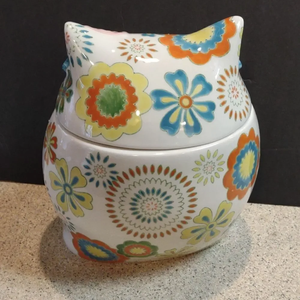 Pier 1 Owl Cookie Jar